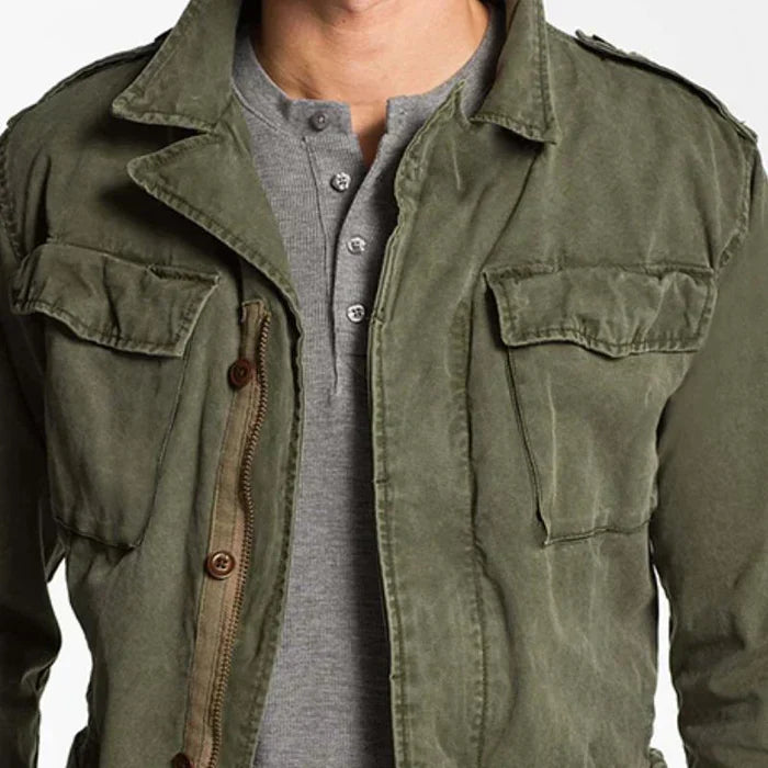Vintage-Arbeitsjacke im Retro-Stil
