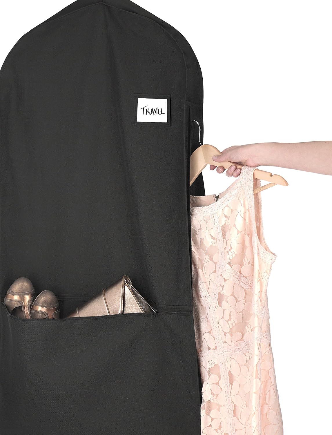 Wasserabweisende Kleidersack-Reisetasche mit Reißverschluss für Damen und Herren