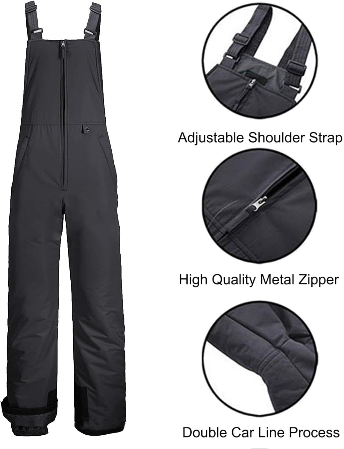 Wasserdichte isolierte Schneehose
