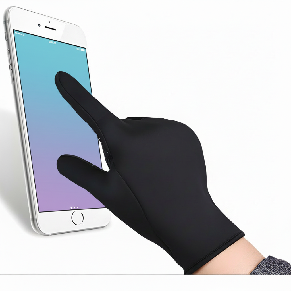 Wasserdichte, rutschfeste Thermo-Winterhandschuhe mit Touchscreen-Funktion