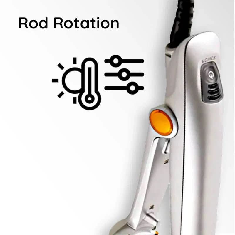 2-In-1 rotierende Haarbürste - Styling & Glätten - Wiederaufladbares Design