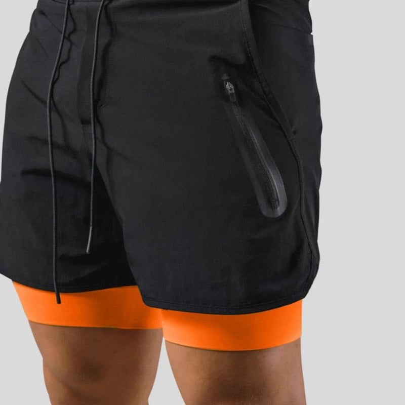 2-In-1 Sport-Shorts für Herren | Perfekt für jedes Workout