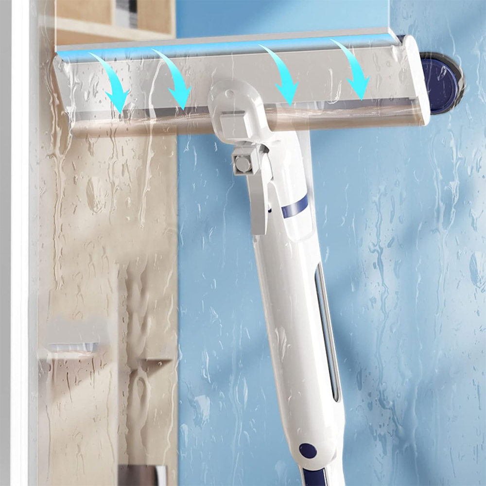 3-In-1-Fensterreiniger mit Sprühfunktion und integriertem Behälter