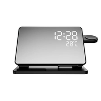 3-in-1-Schnellladestation mit Wecker