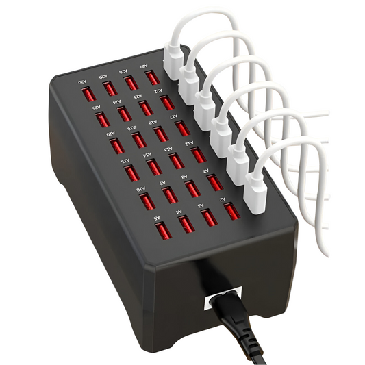 30-Port-USB-A-Ladestation für Schnellladung