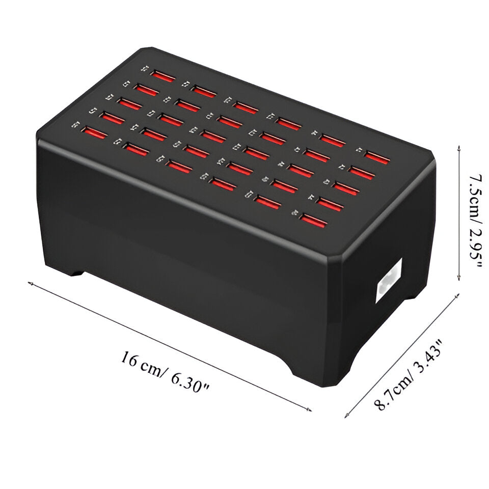 30-Port-USB-A-Ladestation für Schnellladung