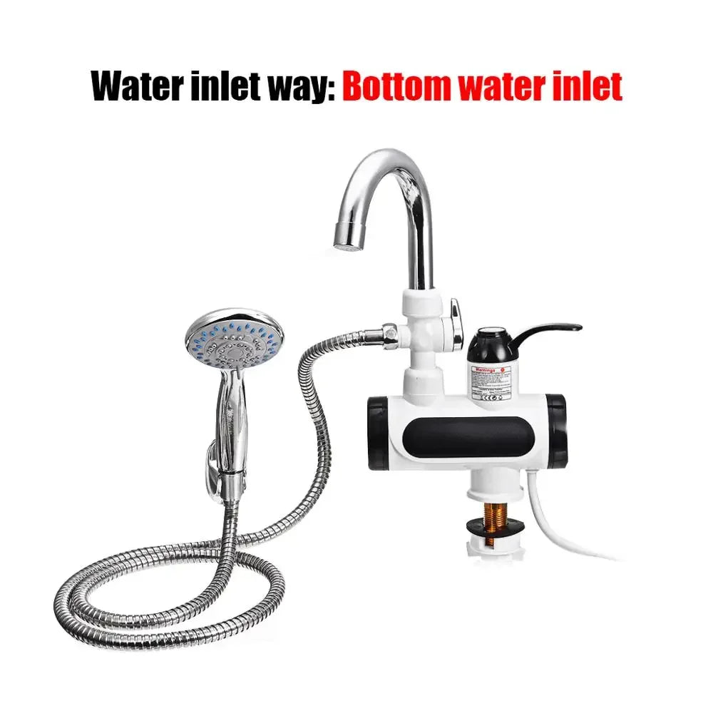 3000W elektrischer Küchenwasserhahn mit Sofort-Warmwasser