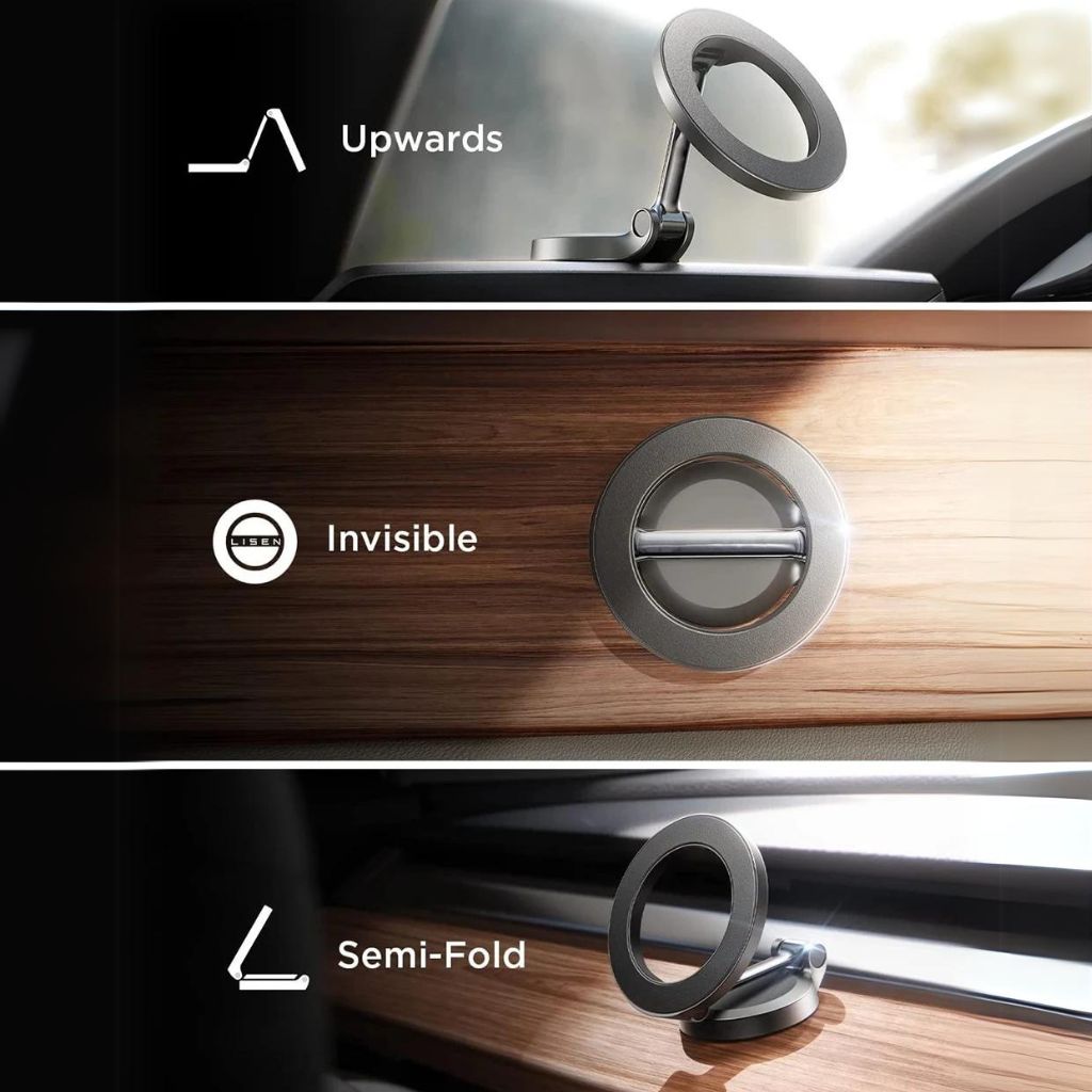 360° Verstellbare magnetische Handyhalterung fürs Auto