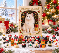 3D-Katzen-Adventskalender – Countdown für die Weihnachtszeit