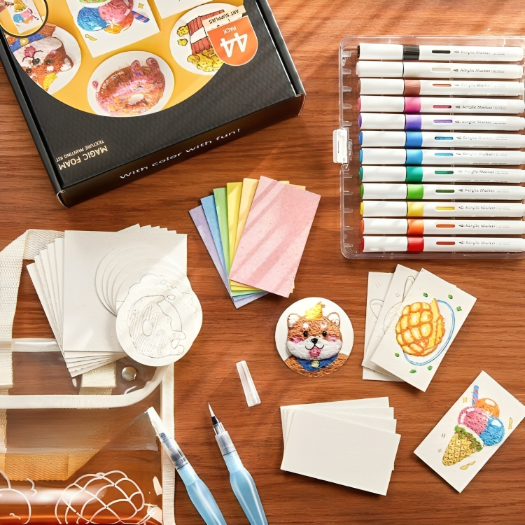 3D-Kunst-Bastelset für Kinder