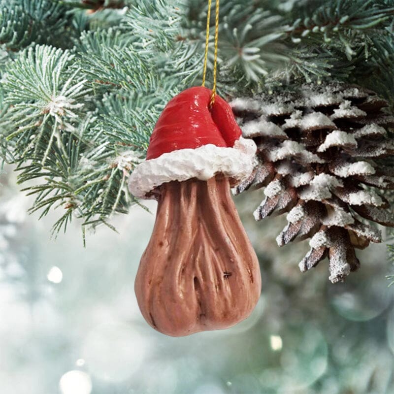 3D-Weihnachtskugel aus Acryl – Eleganter Anhänger für Weihnachtsbaum und Dekoration