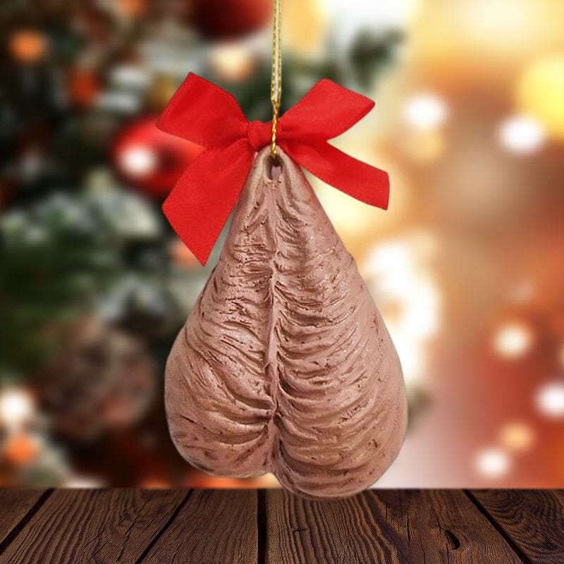 3D-Weihnachtskugel aus Acryl – Eleganter Anhänger für Weihnachtsbaum und Dekoration
