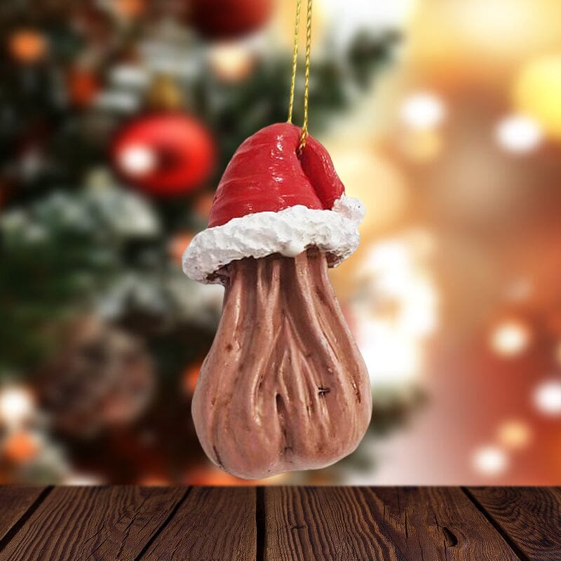 3D-Weihnachtskugel aus Acryl – Eleganter Anhänger für Weihnachtsbaum und Dekoration