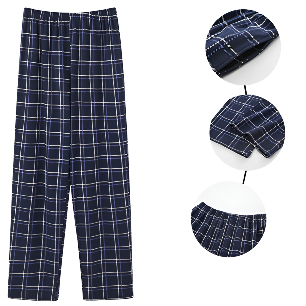 3er-Pack Herren-Pyjamahosen aus Flanell