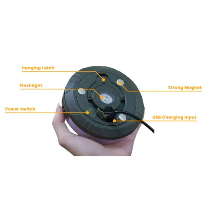 4-In-1 ausziehbare Campinglampe