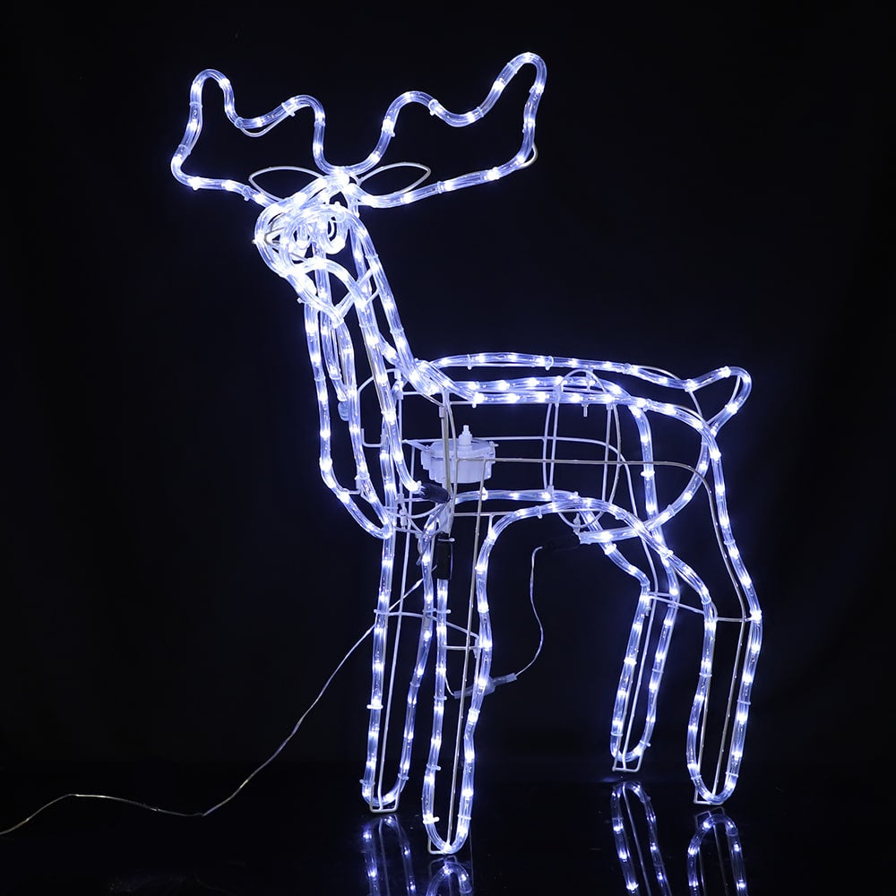 Acryl-Rentier mit LED-Beleuchtung – Höhe 74 cm