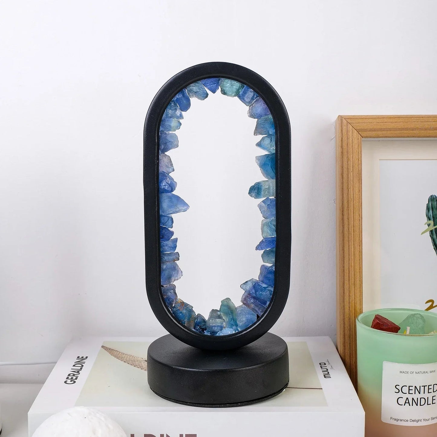 Amethyst-Naturkristalllampe – entspannendes Leuchten für Schlafzimmer und Meditation