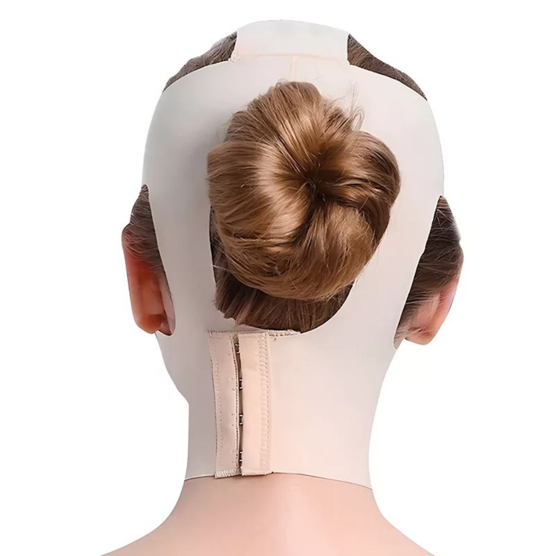 Anti-Falten-Facelift-Maske – Wiederverwendbare Kompression – Weiche ergonomische Passform – Straffung über Nacht für reife Haut