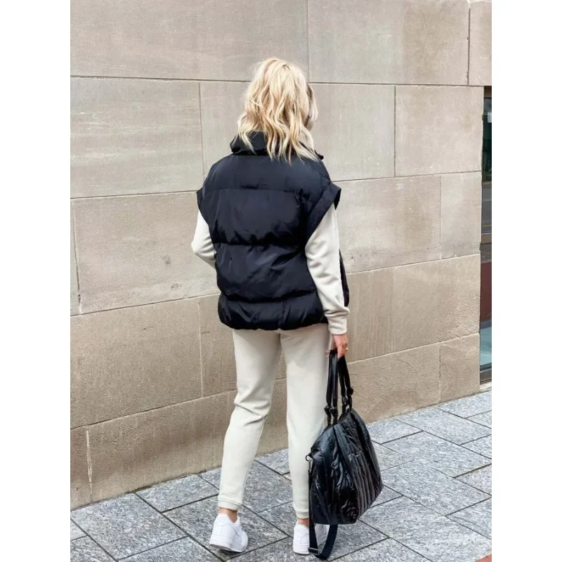 Ärmellose Steppweste für Damen