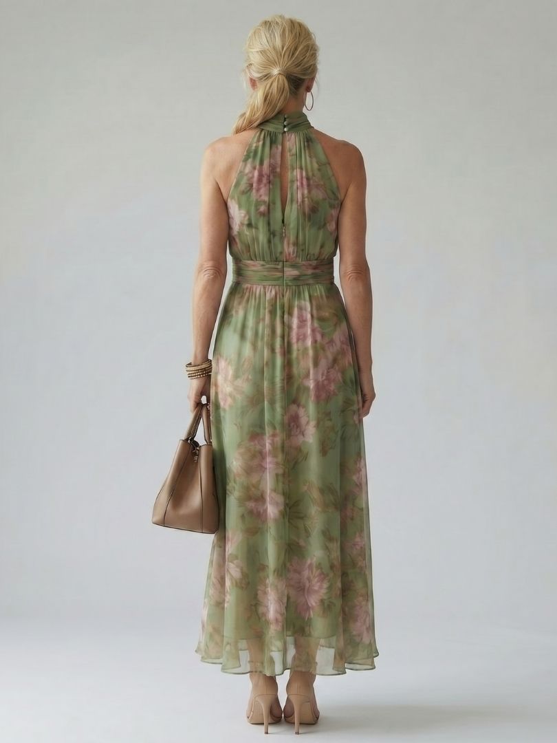 Ärmelloses Maxikleid für Damen