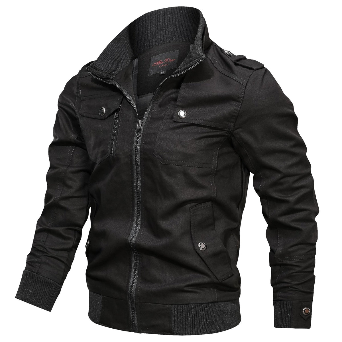 Army-Winterjacke für Herren – Eine winddichte Jacke
