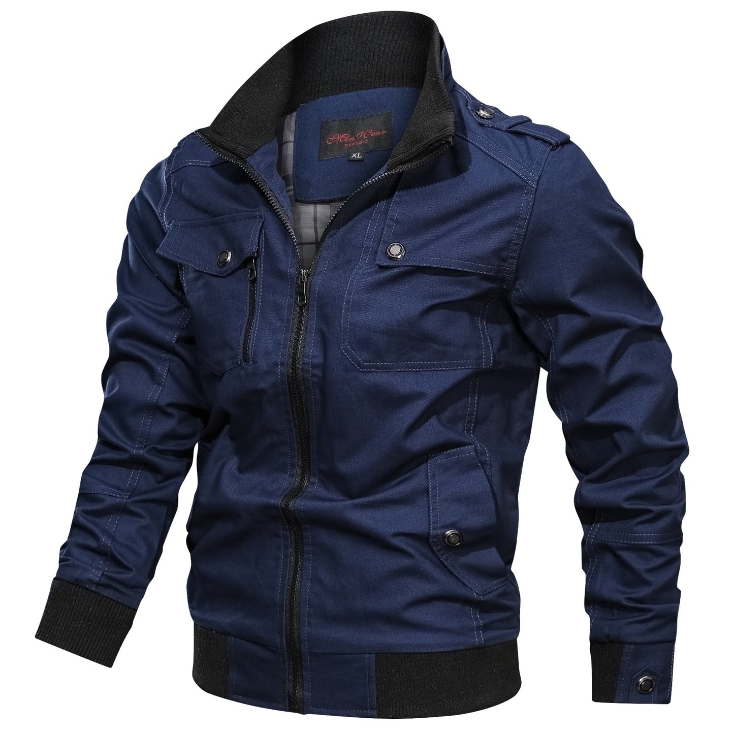 Army-Winterjacke für Herren – Eine winddichte Jacke
