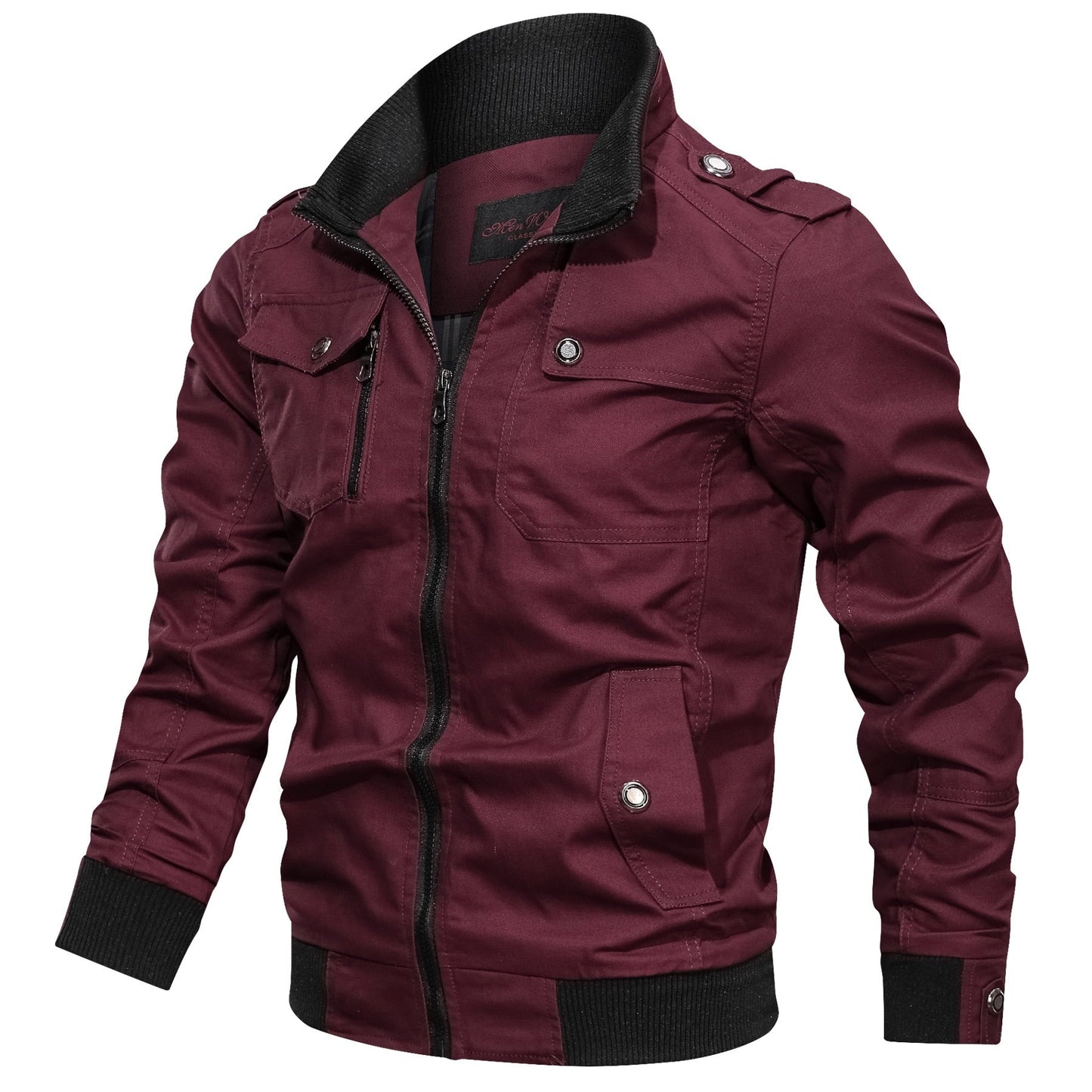 Army-Winterjacke für Herren – Eine winddichte Jacke