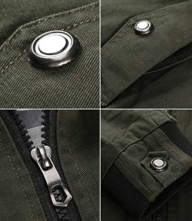 Army-Winterjacke für Herren – Eine winddichte Jacke