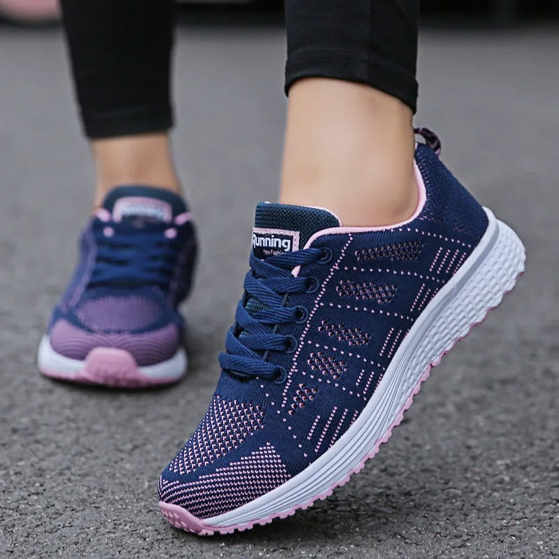 Atmungsaktive Freizeit-Sneaker für Damen