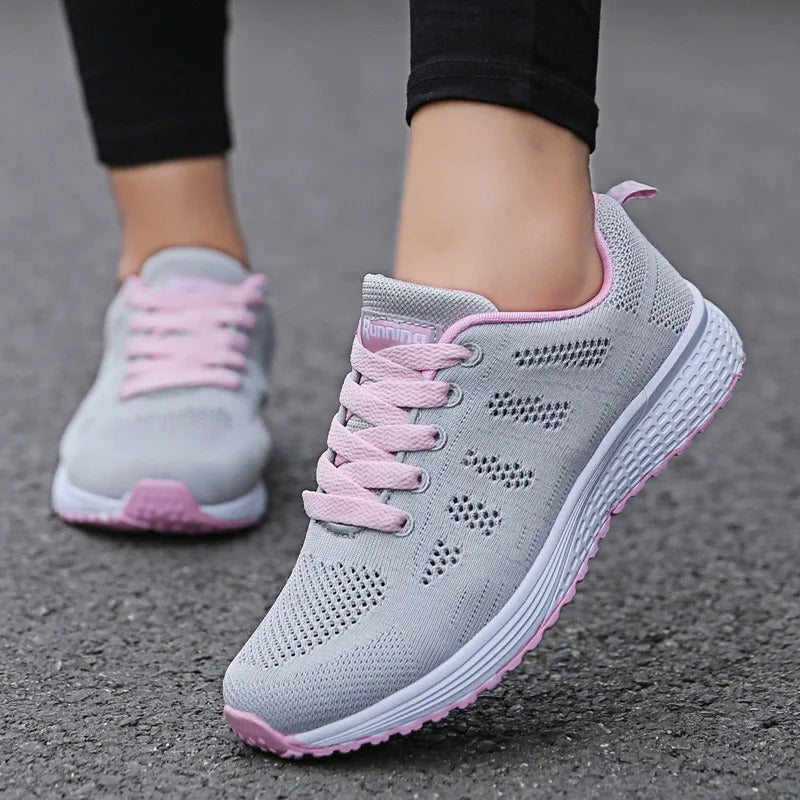 Atmungsaktive Freizeit-Sneaker für Damen