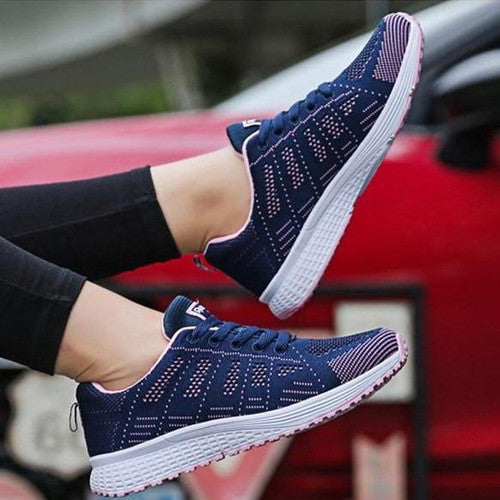 Atmungsaktive Freizeit-Sneaker für Damen