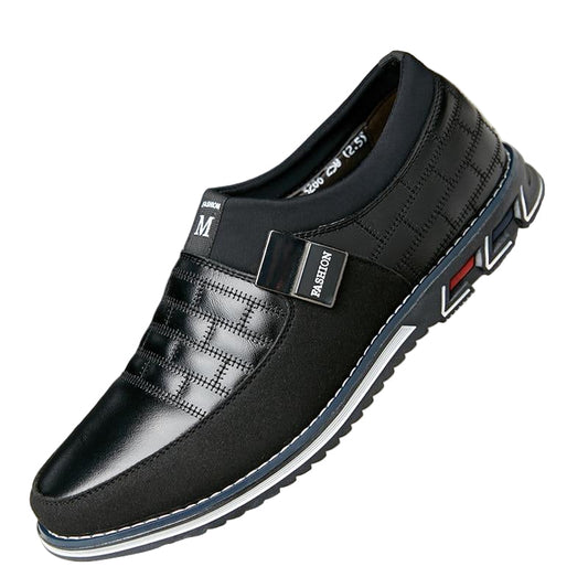 Atmungsaktive Herren-Lederschuhe