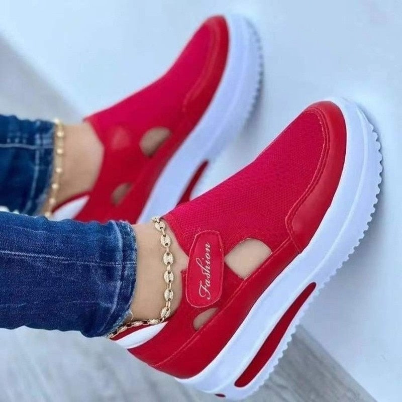 Atmungsaktive Mesh-Sneaker für Damen