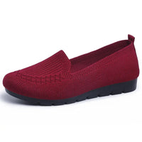Atmungsaktive Slip-on-Loafer für Damen