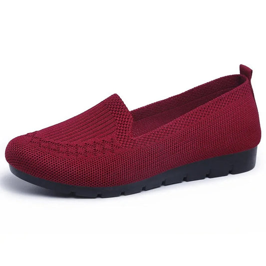 Atmungsaktive Slip-on-Loafer für Damen