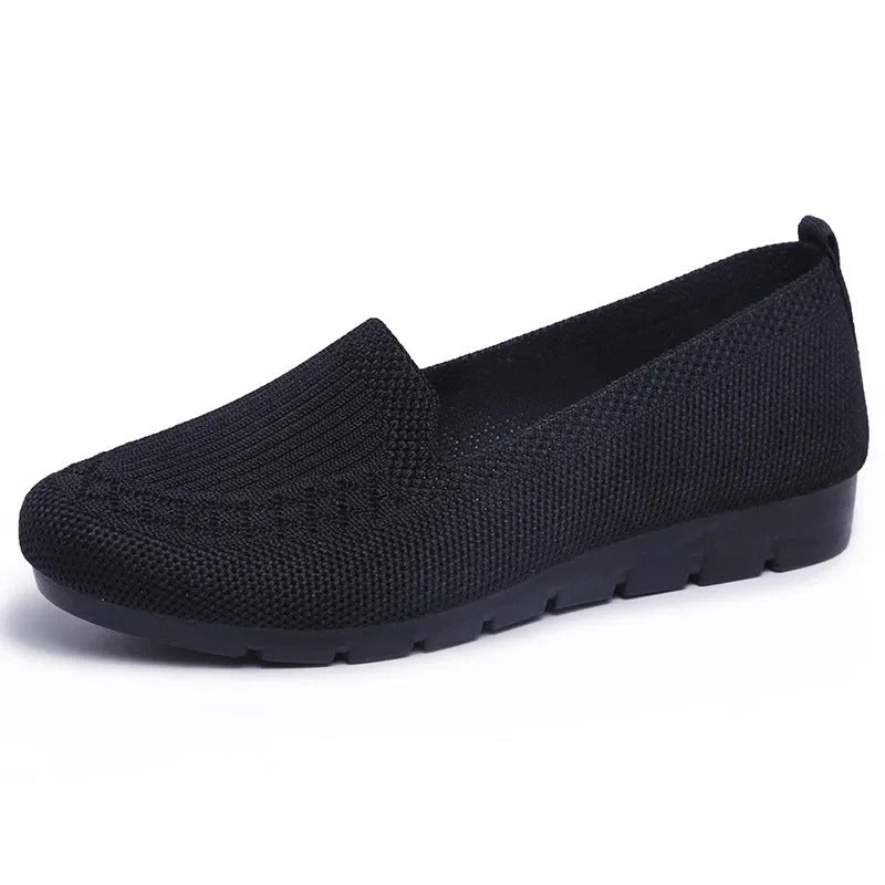 Atmungsaktive Slip-on-Loafer für Damen