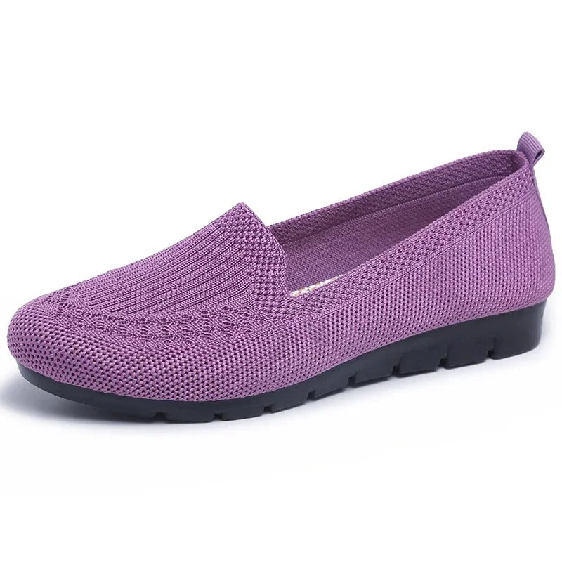Atmungsaktive Slip-on-Loafer für Damen