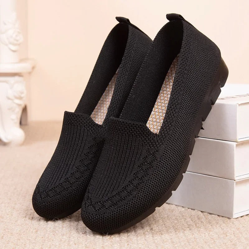 Atmungsaktive Slip-on-Loafer für Damen