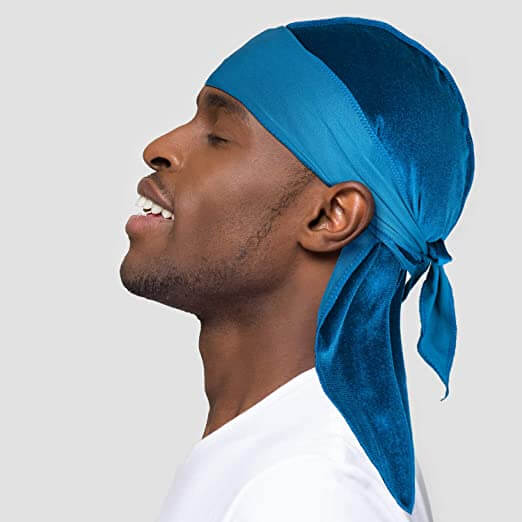 Atmungsaktiver Samt-Durag