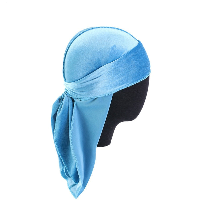 Atmungsaktiver Samt-Durag