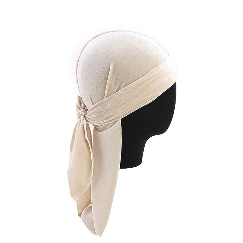 Atmungsaktiver Samt-Durag