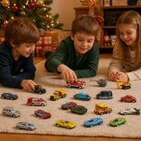 Auto-Adventskalender für Kinder – 24 Die-Cast-Spielzeugautos zu Weihnachten