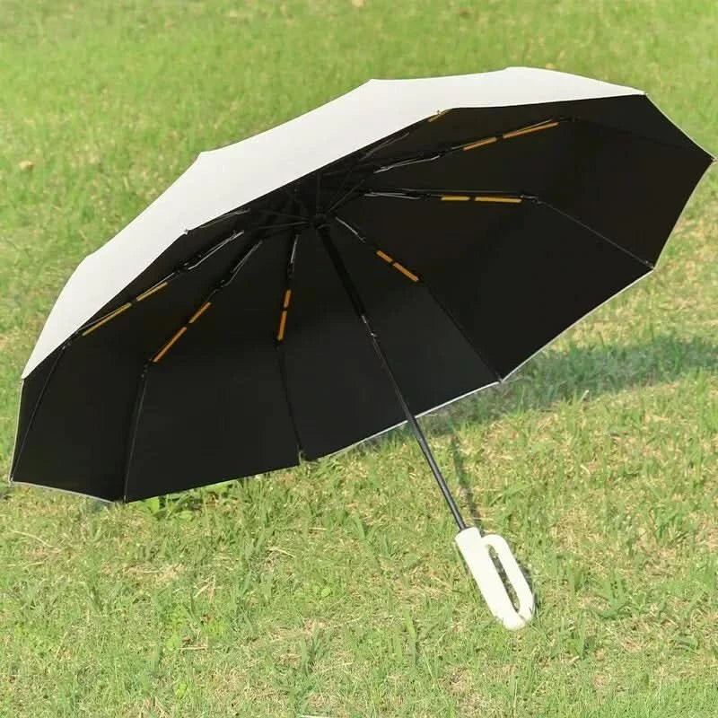 Automatik-Regenschirm | Windfest und UV-Schutz | Kompakt für unterwegs