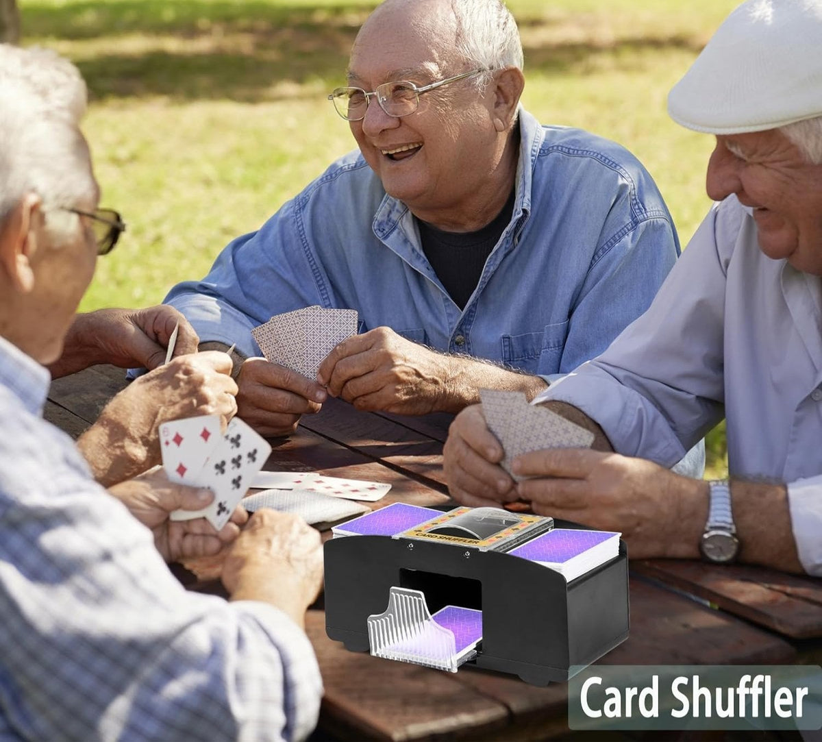 Automatische Kartenmischmaschine für ein schnelles und faires Spiel
