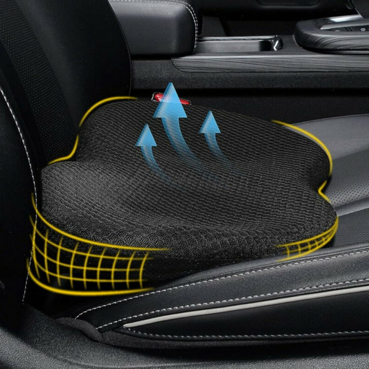 Autositzkissen für kleinere Fahrer mit 9,6 cm Dicke zur Erhöhung des Sichtfelds