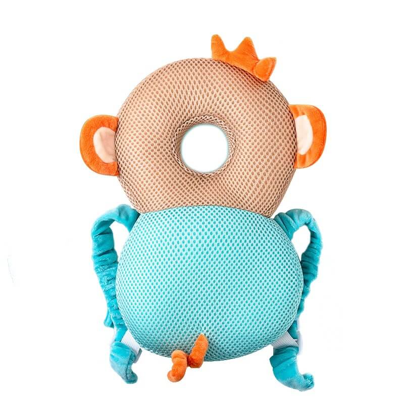 Baby-Kopfschutz als Rucksack