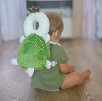 Baby-Kopfschutzkissen als Sicherheitsrucksack
