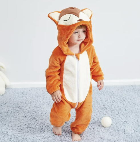 Baby-Onesies im Tier-Design