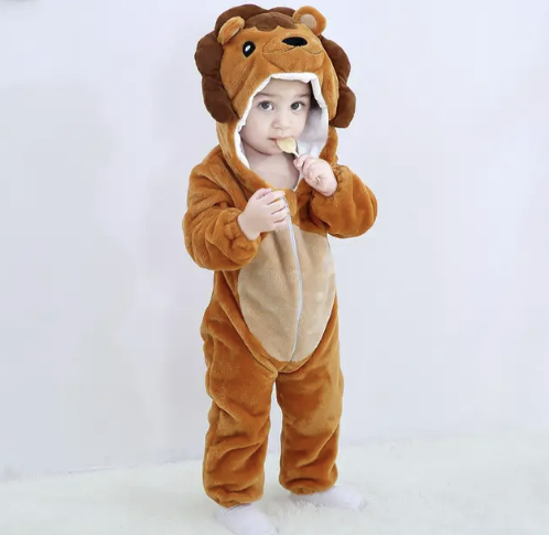 Baby-Onesies im Tier-Design