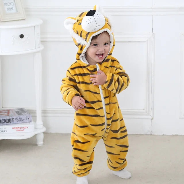 Baby-Onesies im Tier-Design